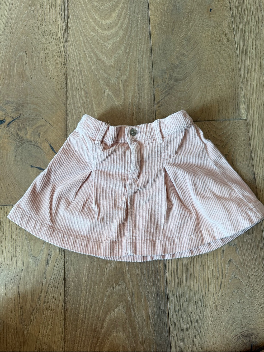Zara kids Corduroy Pink Mini Skirt